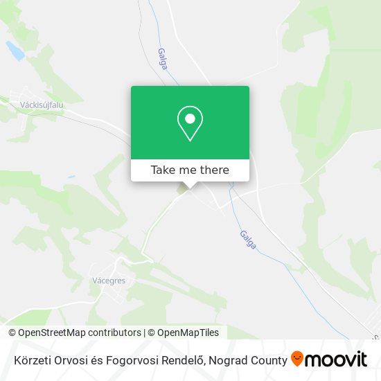 Körzeti Orvosi és Fogorvosi Rendelő map