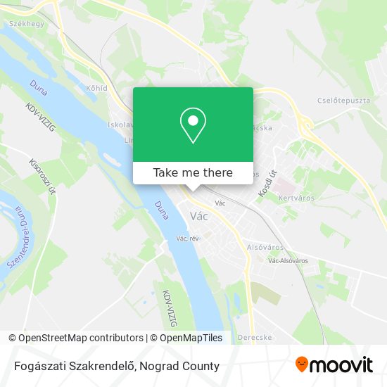 Fogászati Szakrendelő map