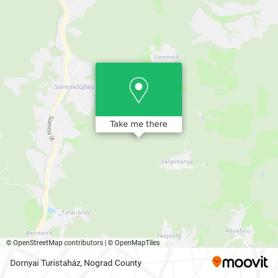 Dornyai Turistaház map