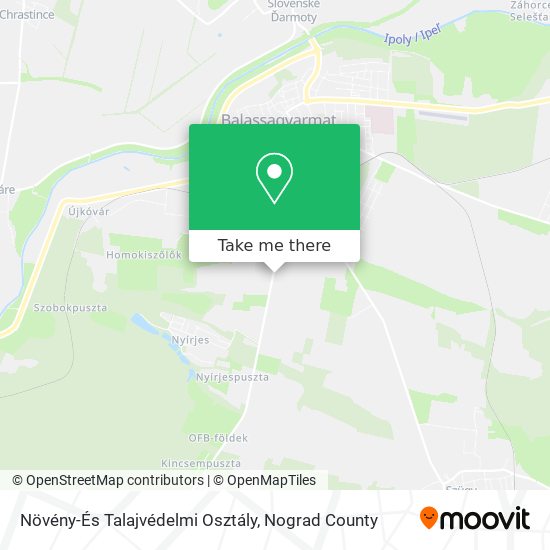Növény-És Talajvédelmi Osztály map