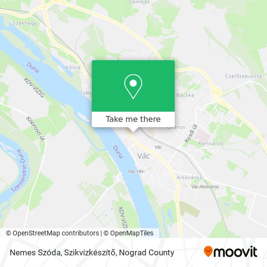 Nemes Szóda, Szikvízkészítő map