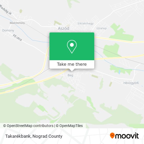 Takarékbank map