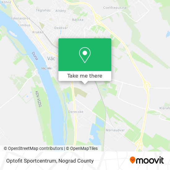Optofit Sportcentrum map