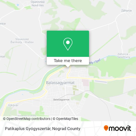 Patikaplus Gyógyszertár map