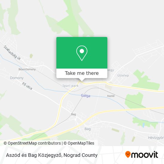 Aszód és Bag Közjegyző map