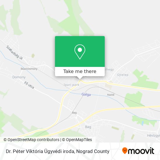 Dr. Péter Viktória Ügyvédi iroda map