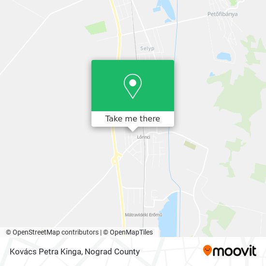 Kovács Petra Kinga map
