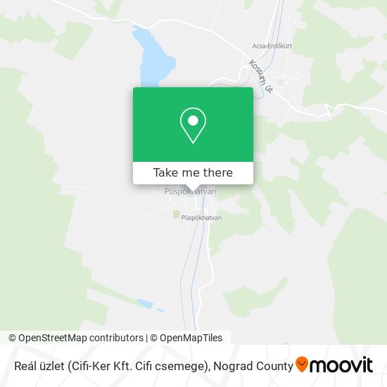 Reál üzlet (Cifi-Ker Kft. Cifi csemege) map