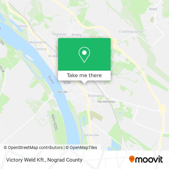 Victory Weld Kft. map