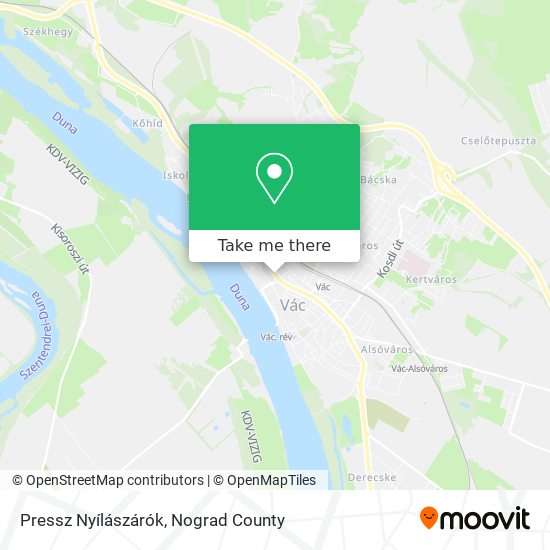 Pressz Nyílászárók map