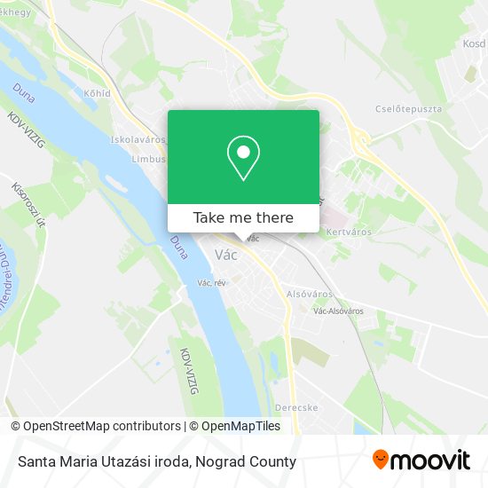 Santa Maria Utazási iroda map