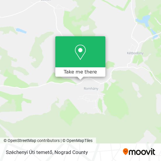 Széchenyi Úti temető map