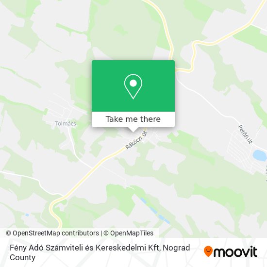Fény Adó Számviteli és Kereskedelmi Kft map