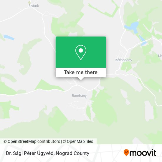 Dr. Sági Péter Ügyvéd map