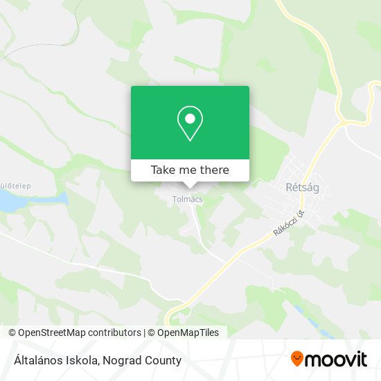 Általános Iskola map