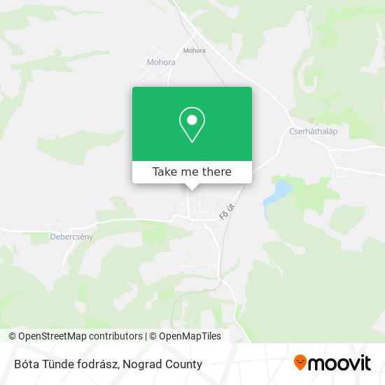 Bóta Tünde fodrász map