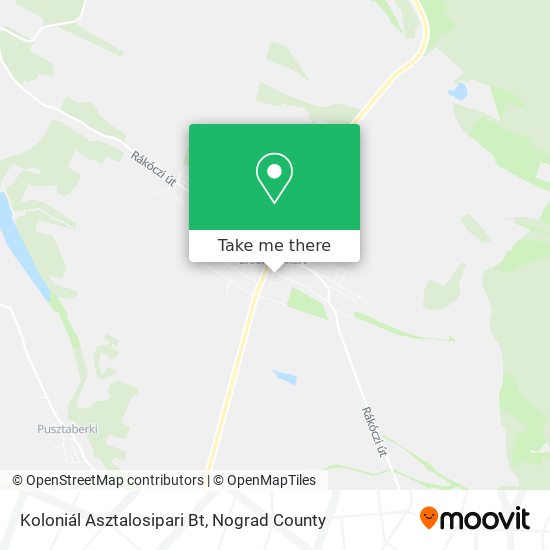 Koloniál Asztalosipari Bt map