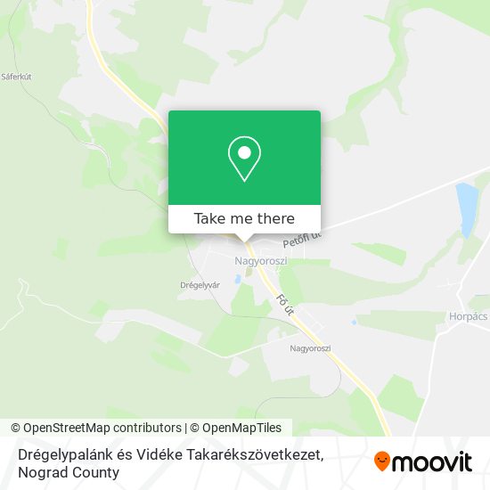 Drégelypalánk és Vidéke Takarékszövetkezet map