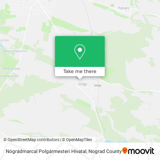 Nógrádmarcal Polgármesteri Hivatal map