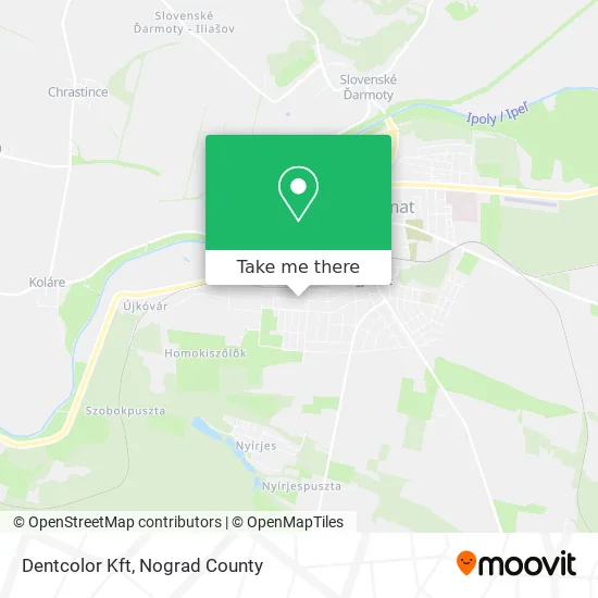 Dentcolor Kft map