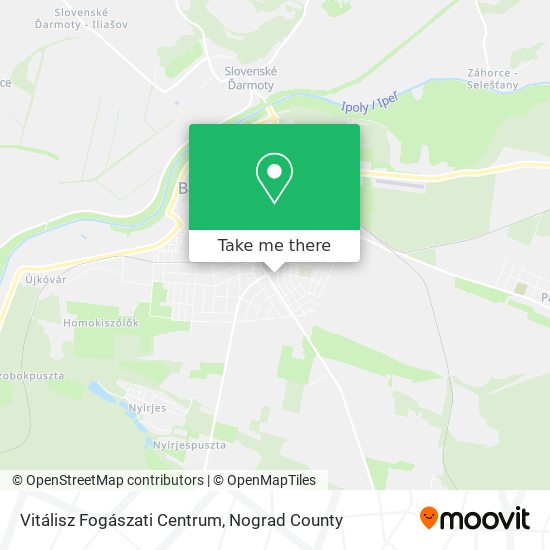 Vitálisz Fogászati Centrum map