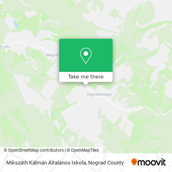 Mikszáth Kálmán Általános Iskola map