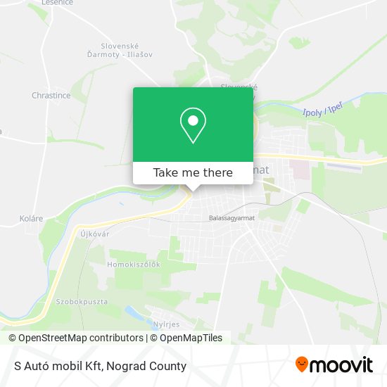 S Autó mobil Kft map