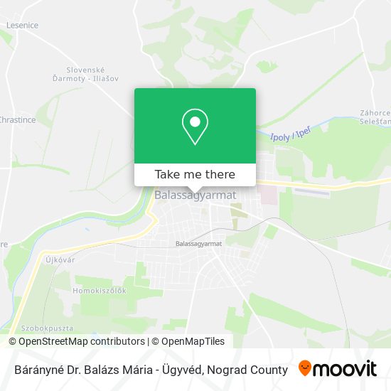 Bárányné Dr. Balázs Mária - Ügyvéd map