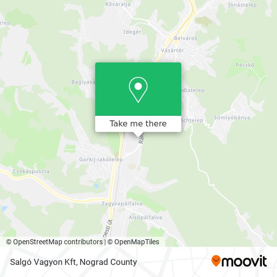 Salgó Vagyon Kft map