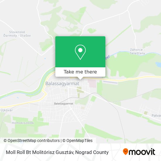 Moll Roll Bt Molitórisz Gusztáv map