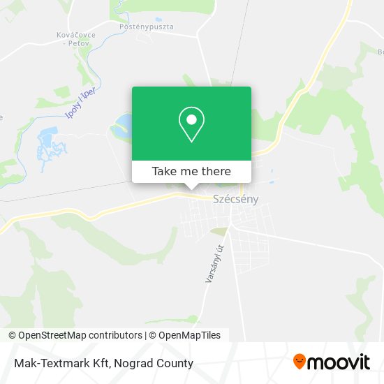 Mak-Textmark Kft map