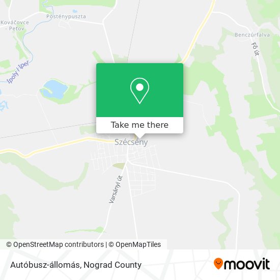 Autóbusz-állomás map