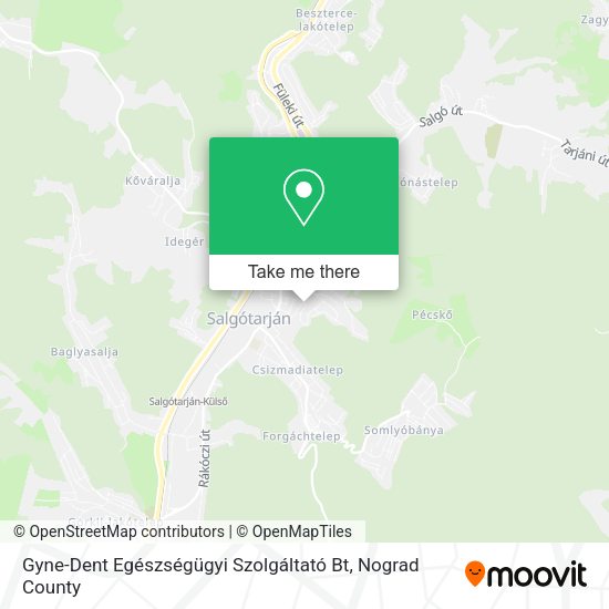 Gyne-Dent Egészségügyi Szolgáltató Bt map