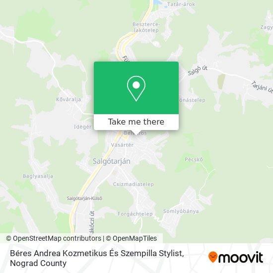 Béres Andrea Kozmetikus És Szempilla Stylist map