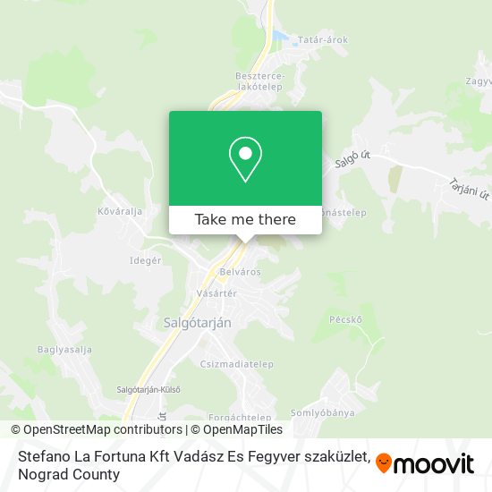 Stefano La Fortuna Kft Vadász Es Fegyver szaküzlet map