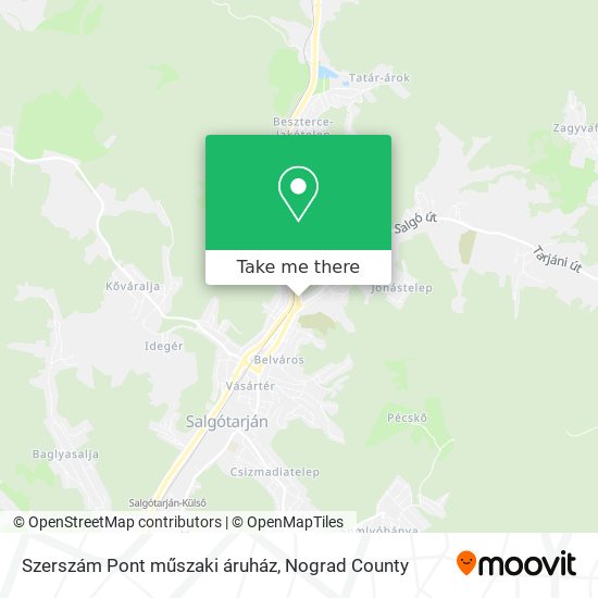 Szerszám Pont műszaki áruház map