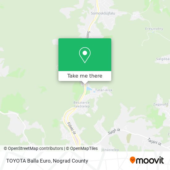 TOYOTA Balla Euro map