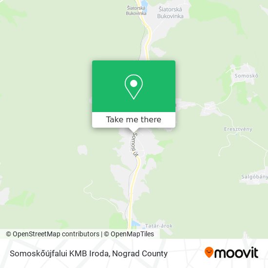 Somoskőújfalui KMB Iroda map