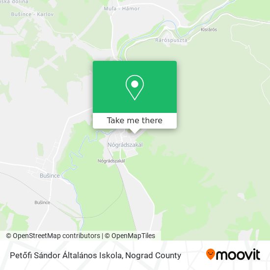 Petőfi Sándor Általános Iskola map