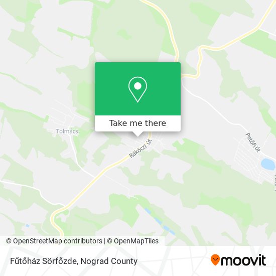 Fűtőház Sörfőzde map
