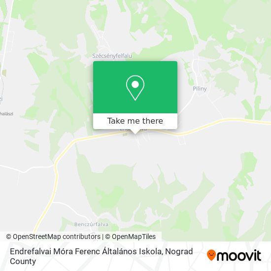 Endrefalvai Móra Ferenc Általános Iskola map