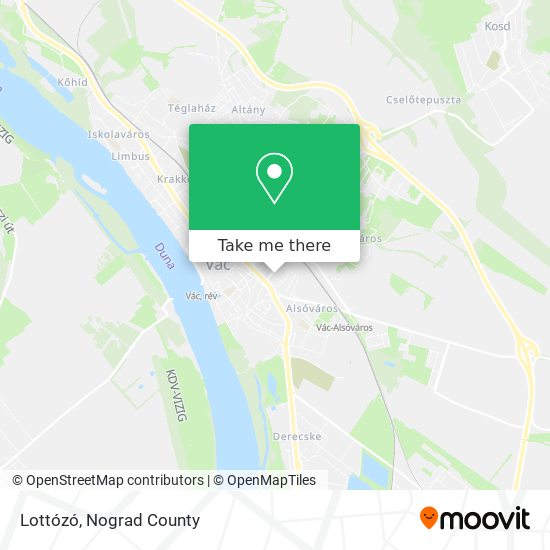 Lottózó map