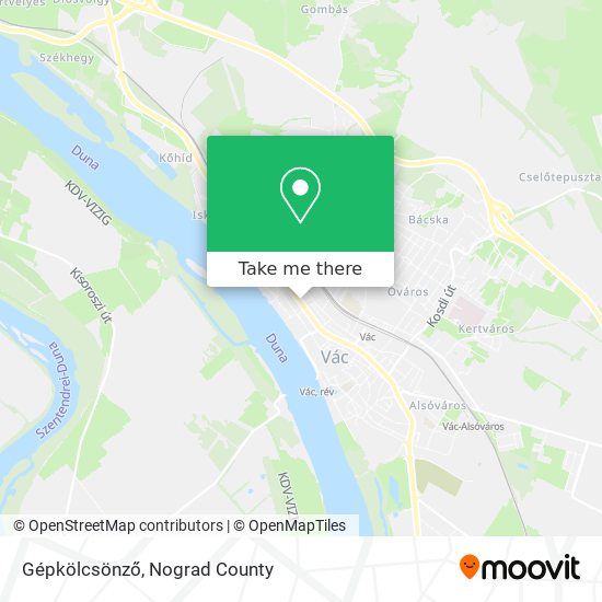 Gépkölcsönző map