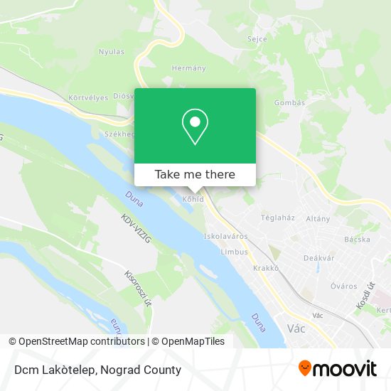 Dcm Lakòtelep map