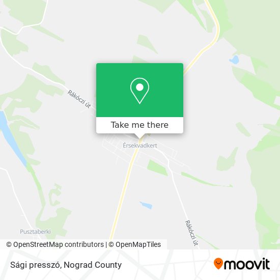 Sági presszó map