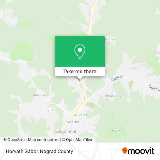 Horváth Gábor map
