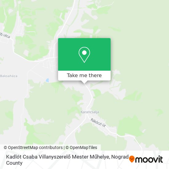 Kadlót Csaba Villanyszerelő Mester Műhelye map