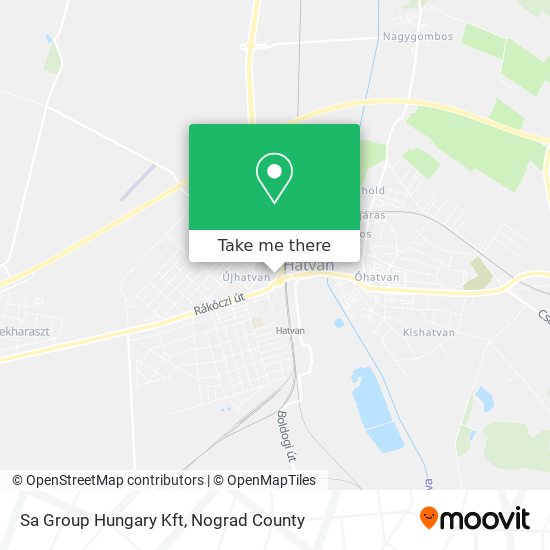 Sa Group Hungary Kft map