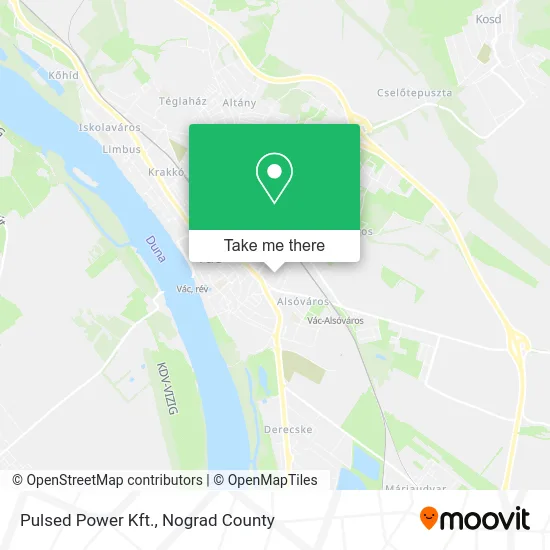 Pulsed Power Kft. map