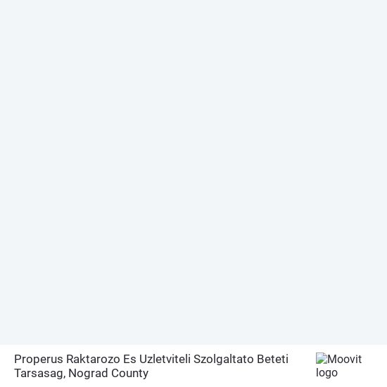 Properus Raktarozo Es Uzletviteli Szolgaltato Beteti Tarsasag map